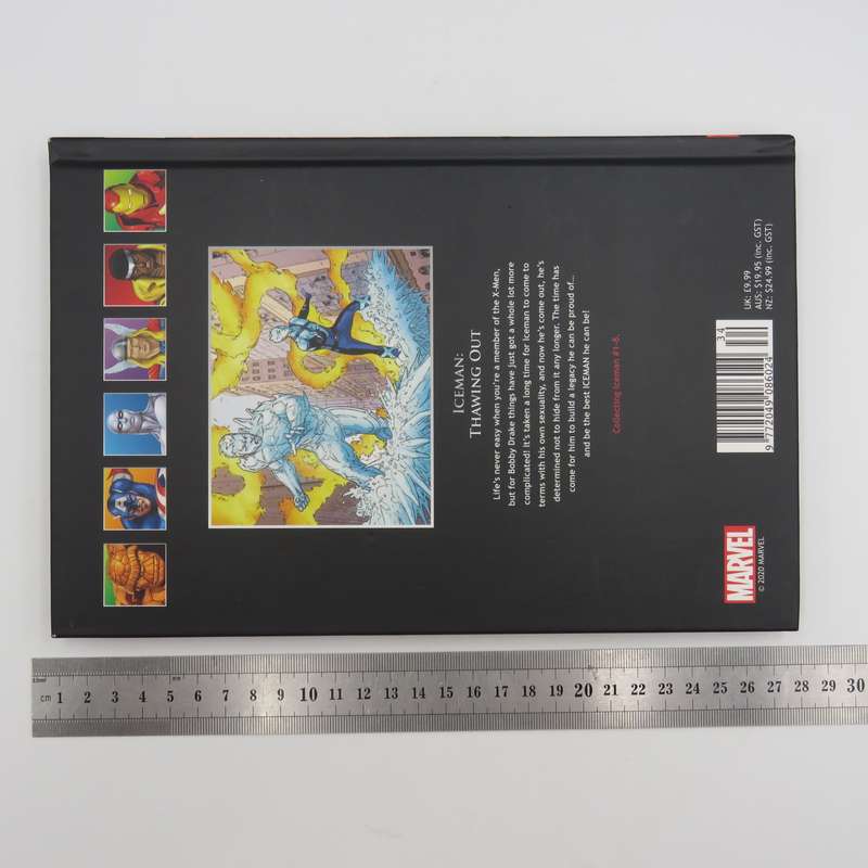 Marvel #191 Iceman Thawing out graphic novel
