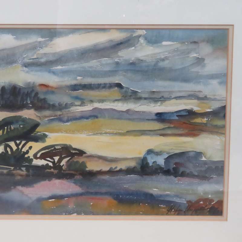 Stefan Ampenberger wintercolour painting