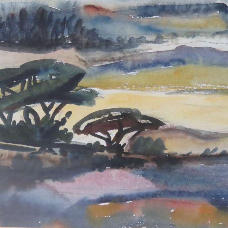 Stefan Ampenberger wintercolour painting