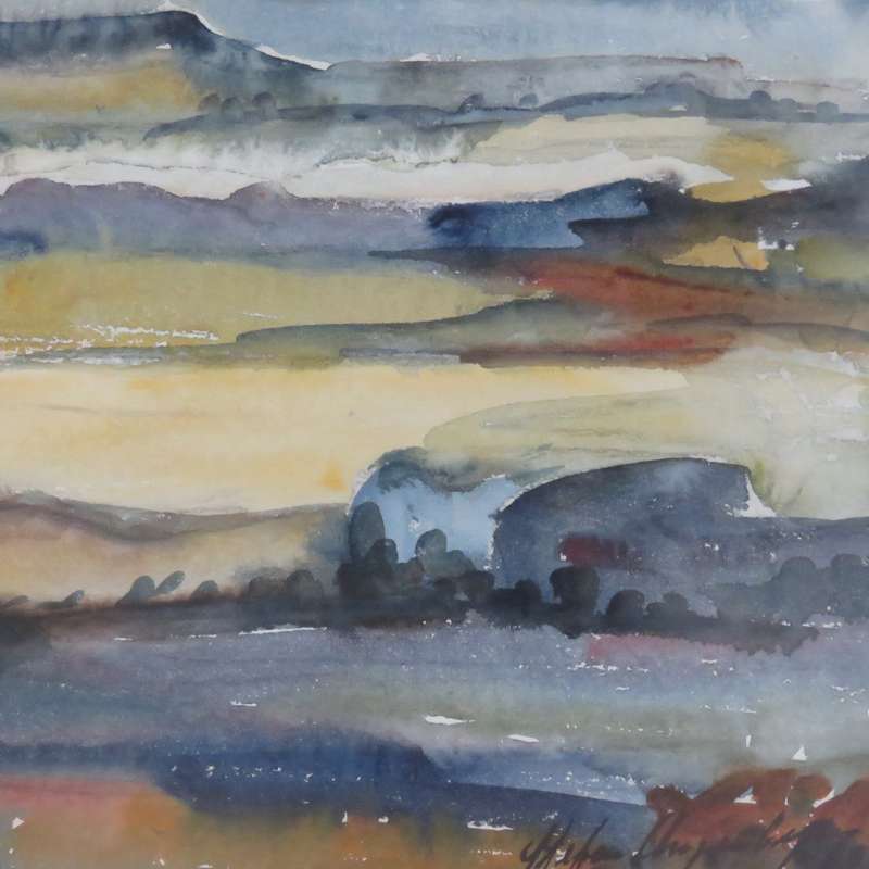 Stefan Ampenberger wintercolour painting