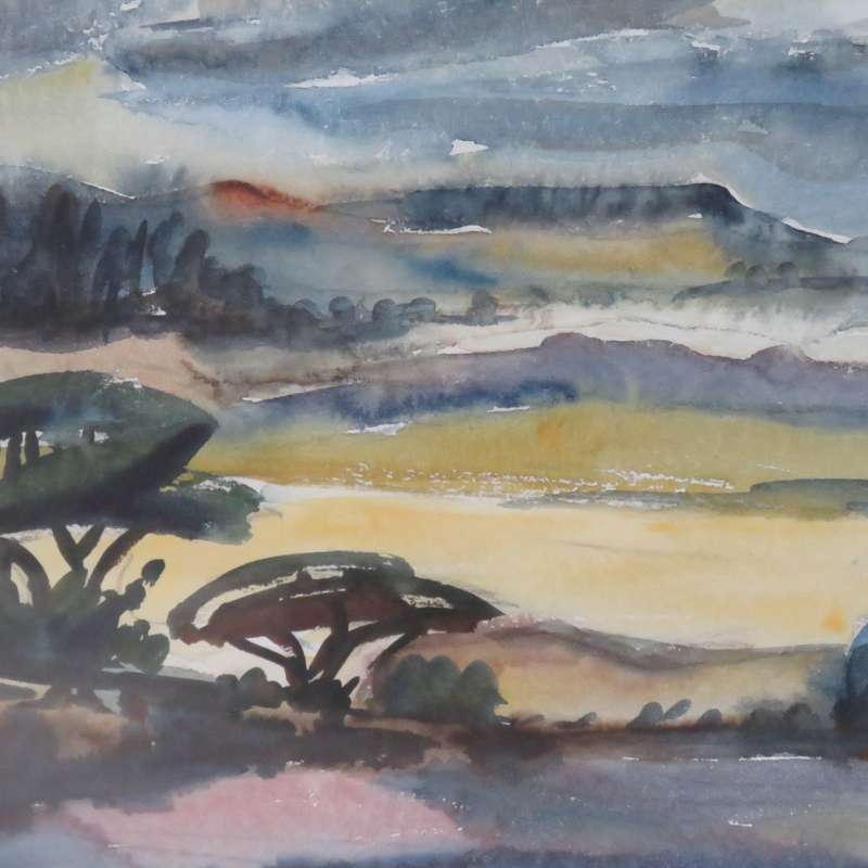 Stefan Ampenberger wintercolour painting