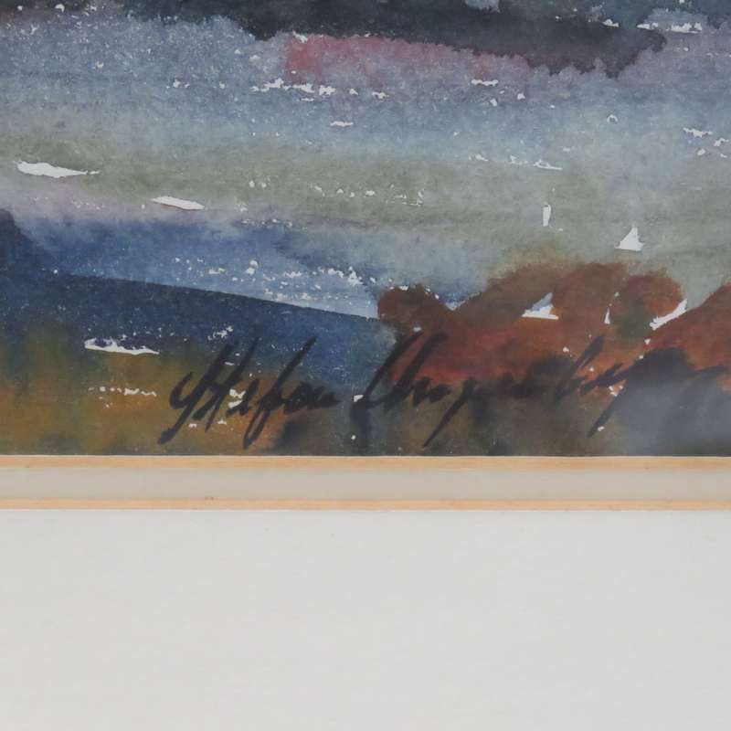 Stefan Ampenberger wintercolour painting