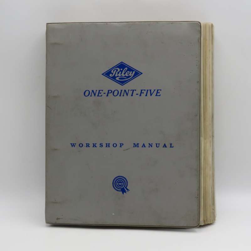 The Riley one-point-five workshop manual