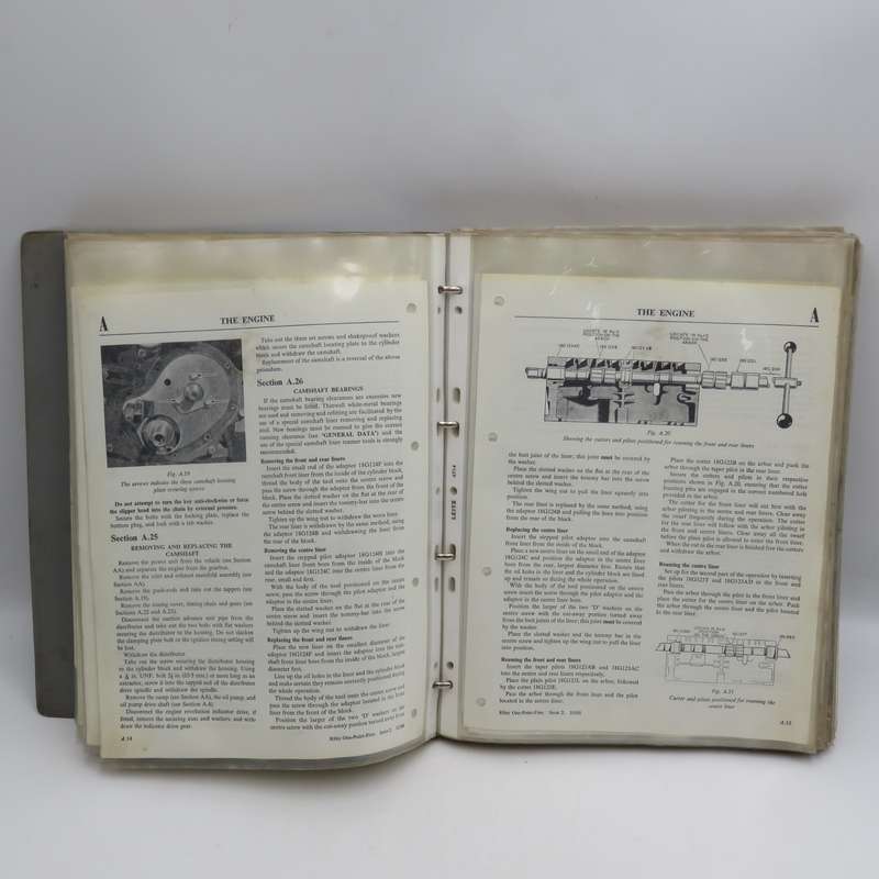 The Riley one-point-five workshop manual