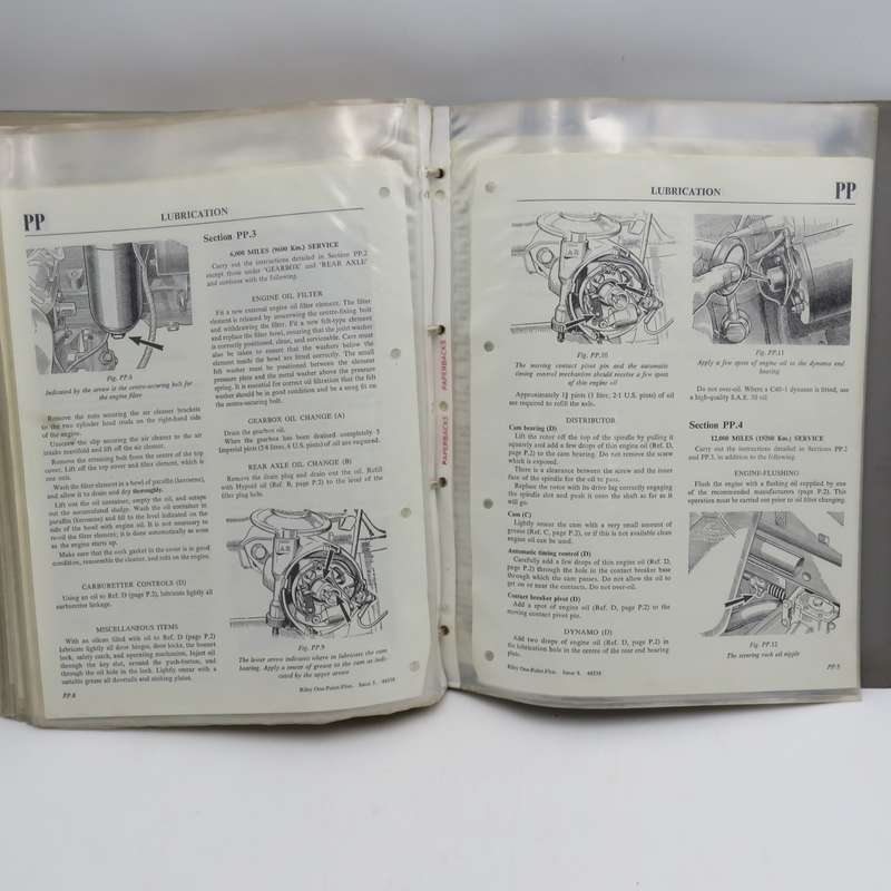 The Riley one-point-five workshop manual