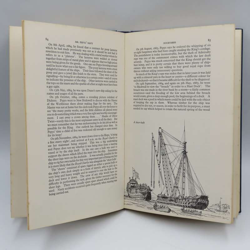 Mr Pepy`s Navy by L.A. Wilcox - First edition - 1966