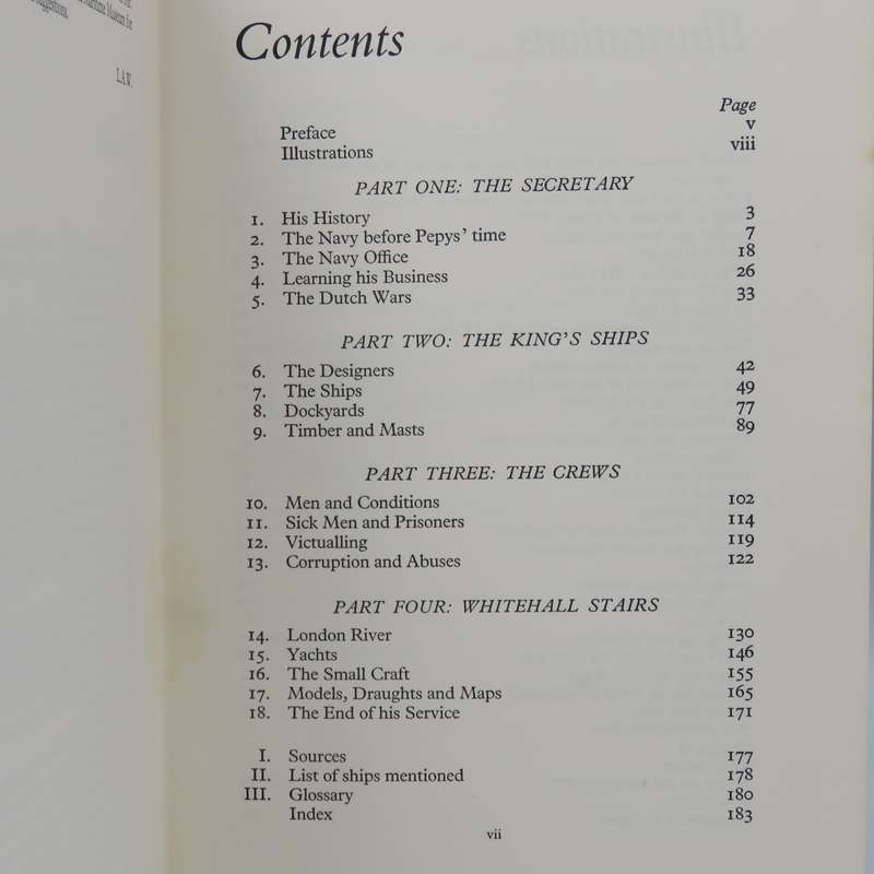 Mr Pepy`s Navy by L.A. Wilcox - First edition - 1966
