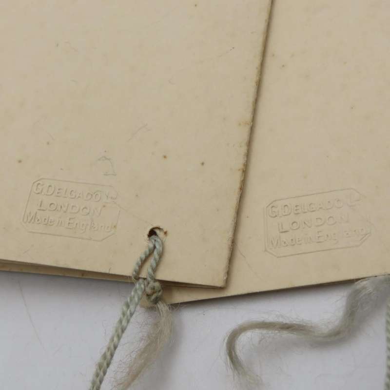 Vintage Deutsche Afrika-Linien document pouch with two menus and two notebooks with pencils for ship