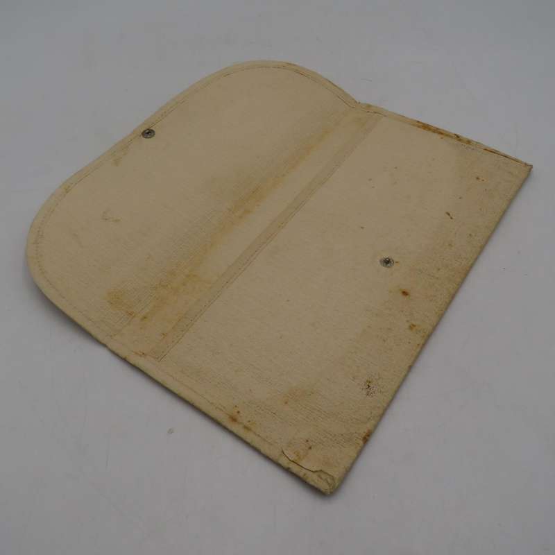 Vintage Deutsche Afrika-Linien document pouch with two menus and two notebooks with pencils for ship