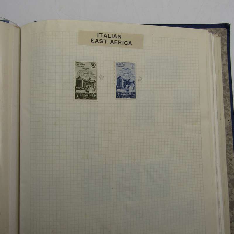Album with over 1200 stamps - Poland, Denmark, Russia, Spain, Portugal, Italy, Greece, Transvaal
