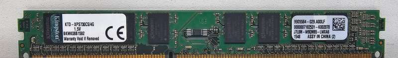 Gigabyte Desktop i3-3250 8Gb 500GB HDD - Spares or repairs