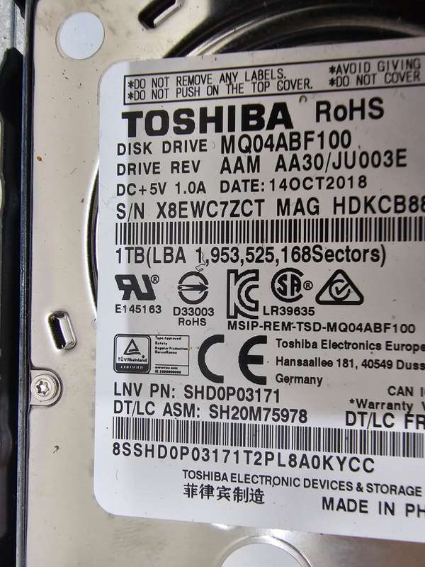 Lenovo IdeaPad 130 - i3 - 8GB RAM - 1TB HDD - Spares or repairs