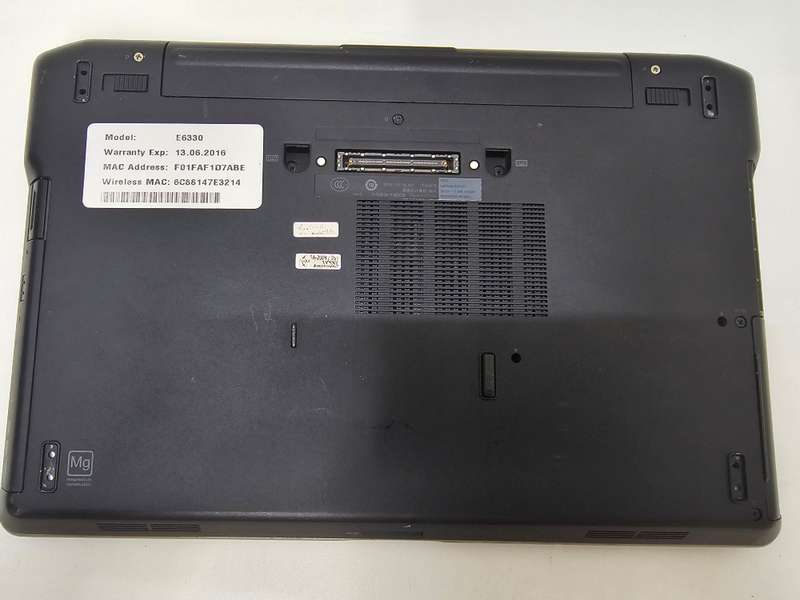 Dell Latitude E6330 i5-3340M 4GB RAM 500GB HDD - Screen damaged, needs new battery