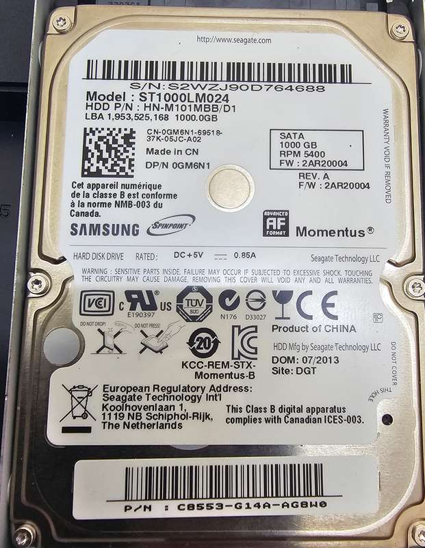 Dell Inspiron 17 - i5 (3rd gen) - 4GB RAM - 1TB HDD - Spares or Repairs
