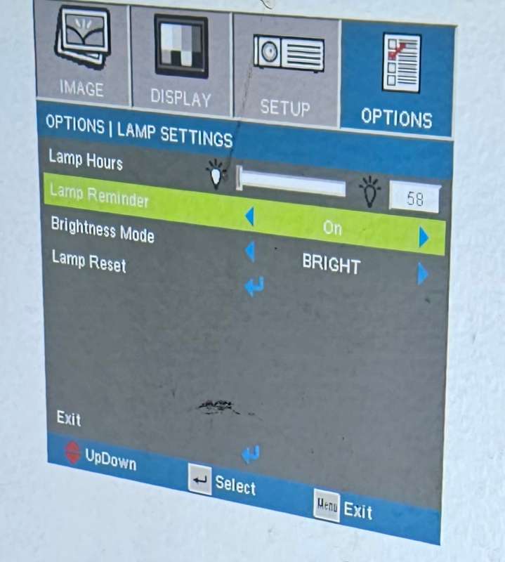 Optoma EX531P projector - VGA only
