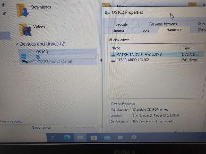 Dell Latitude E5540 i5-4310U 8GB RAM 500GB HDD