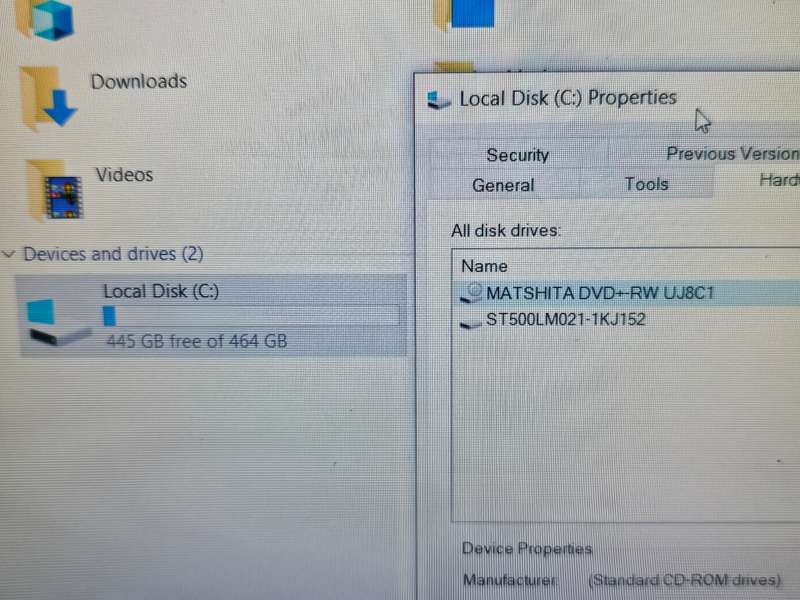 Dell Latitude E5520 - i5-2520M 2GB RAM 500GB HDD - No battery