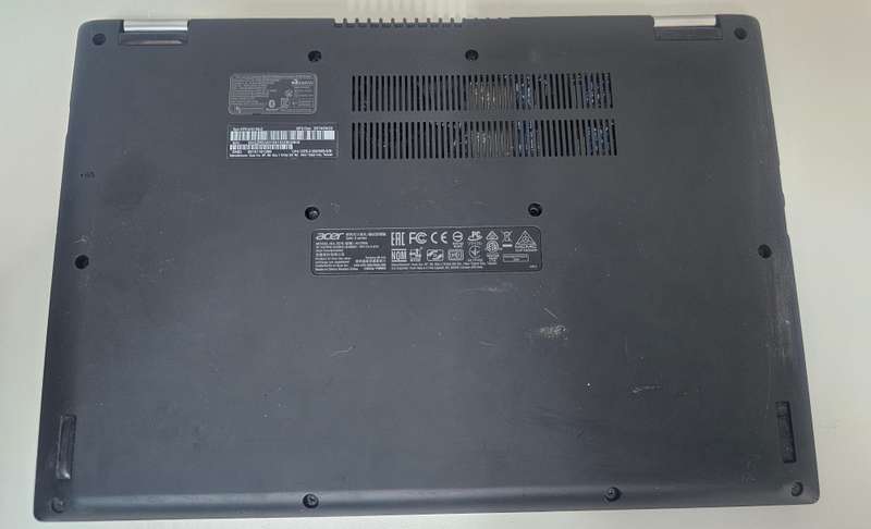 Acer Spin 3 i5 8th Gen  Tested Dead, Cracked Touchscreen, Sold As Is