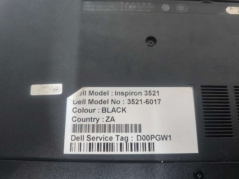 Dell Inspiron 15 with Intel Core i5-3337U, 8GB RAM,  256GB SSD