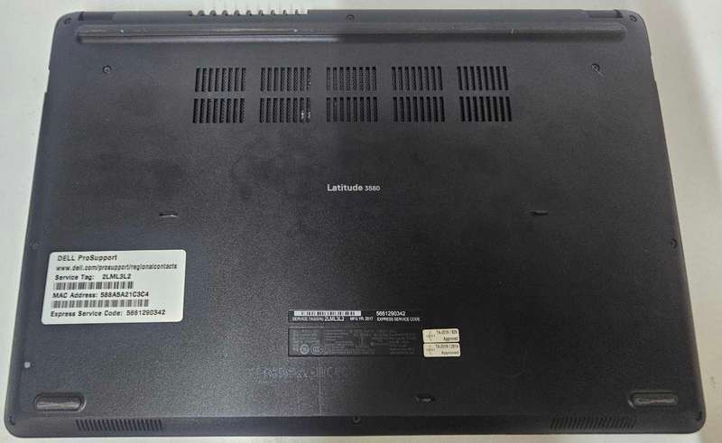 Dell Latitude 3580 i5-7200 8GB RAM 256GB SSD !Needs new battery!