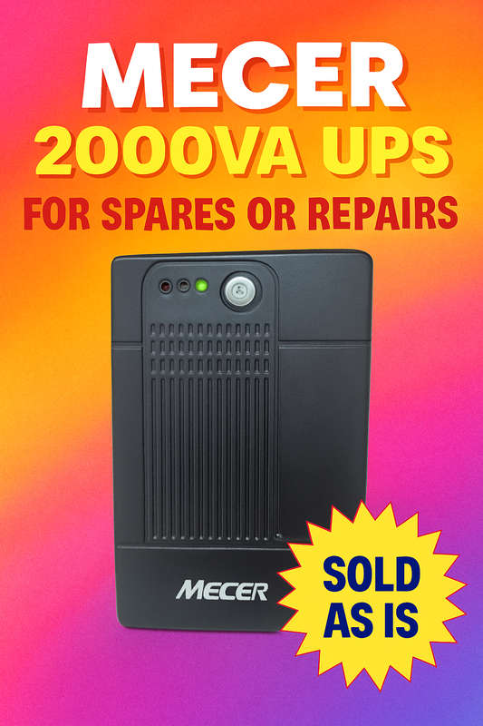 Mecer 2000VA UPS  For Spares or Repairs