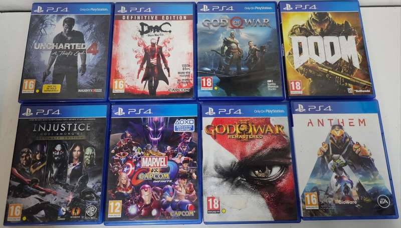 Massive PS4 Game Bundle  33 Games + Xbox Bonus  Real Deal!