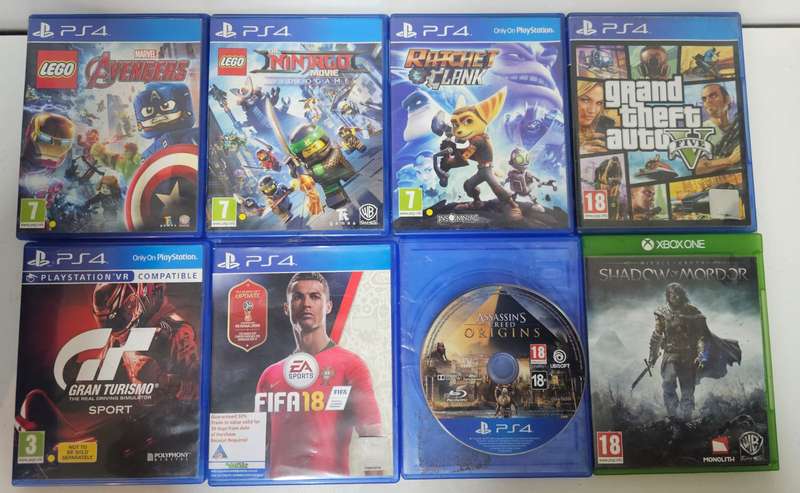 Massive PS4 Game Bundle  33 Games + Xbox Bonus  Real Deal!