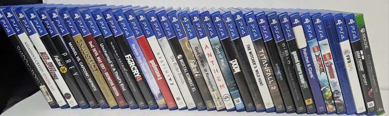 Massive PS4 Game Bundle  33 Games + Xbox Bonus  Real Deal!