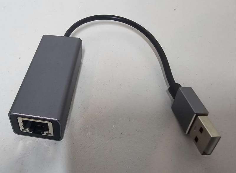 USB 2.0 to 10/100Mbps Ethernet Adapter - Plug & Play