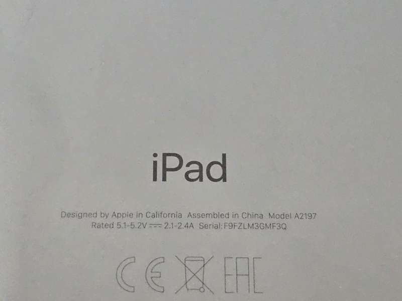2 x Apple iPads (Model A2197)  NON-WORKING | Recovery Loop | AS-IS