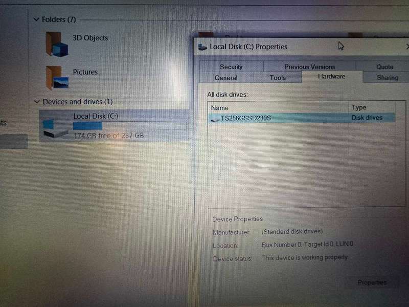 Dell Latitude 3580 i5-7200 8GB RAM 256GB SSD !Needs new battery!