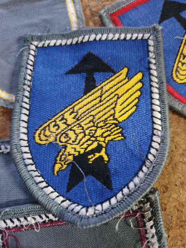 100% original German Bundeswehr Para & SF 5 piece job-lot cloth badge collection all good used cond.