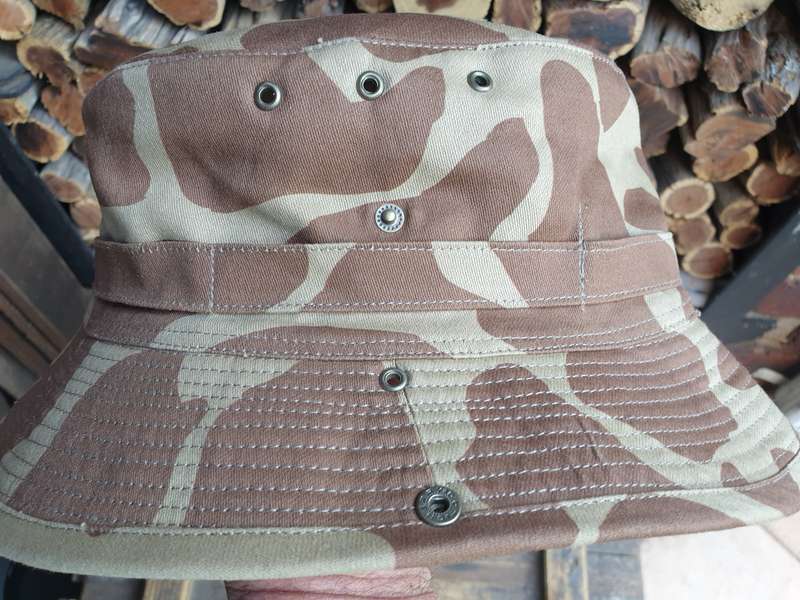 newly made REPRO/ RE-MADE famous SADF era Giraffe camo bush-hat, as new & unused, fits size 58cm