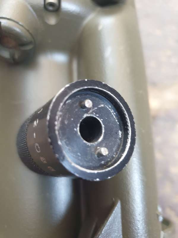 rarely seen SADF issue (ICN nr.) SA Army used Night Vision Device setting tool (spanner) - obsolete