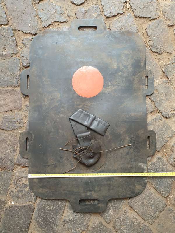 rarely seen as new 100% original black rubber 20lt SWA/Angola period SA SF Recce used water bladder