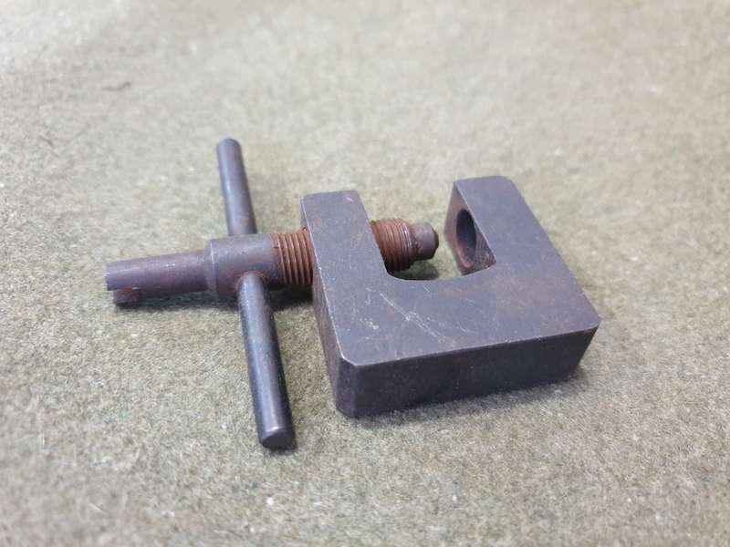 rarely seen original SWA/Angola bushwar era battle-field pick-up AK47 front sight adjustment tool