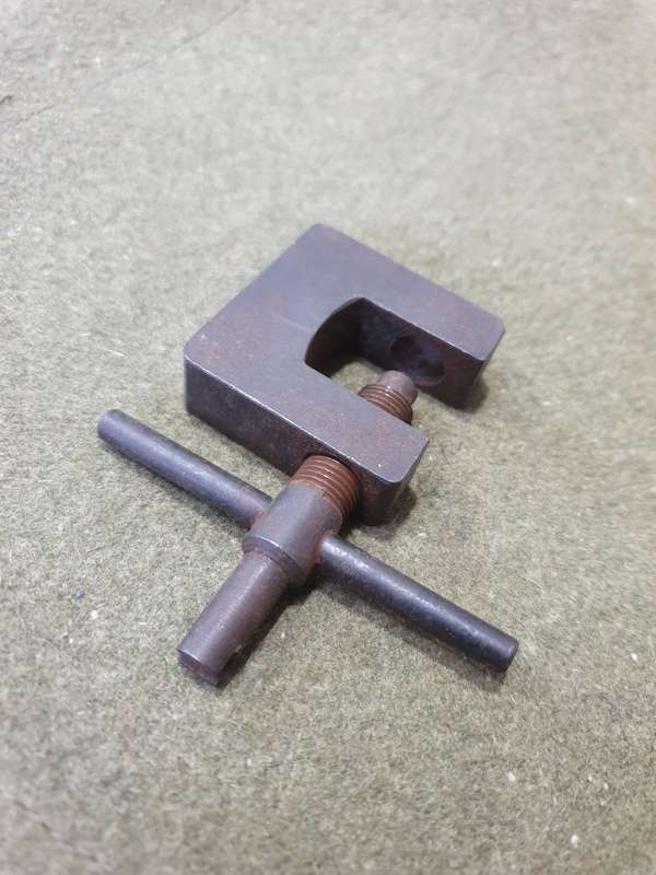 rarely seen original SWA/Angola bushwar era battle-field pick-up AK47 front sight adjustment tool