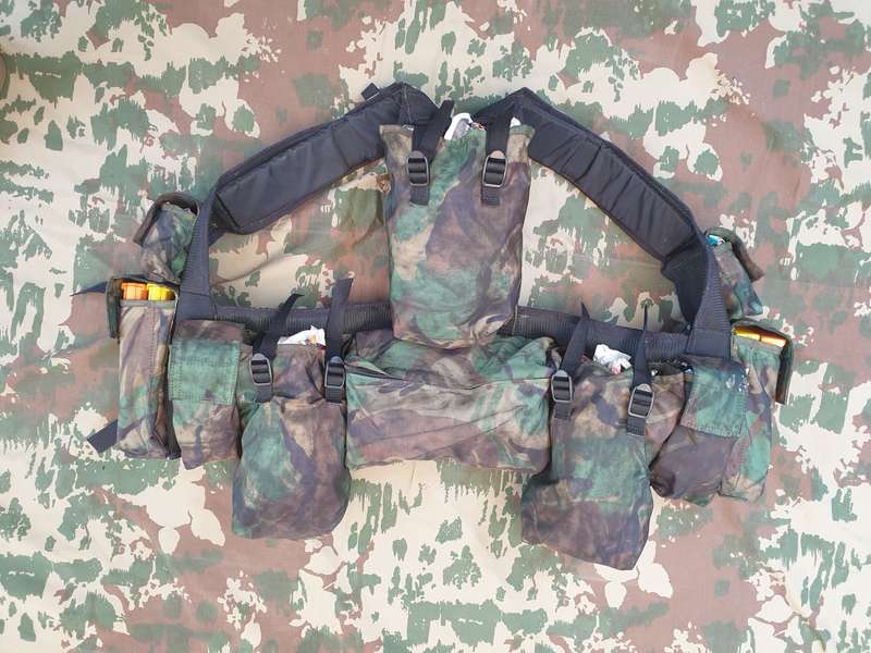 good used condition clean & bright 32 Bn DPM camo type 1 battle-jacket SWA/Angola border war era