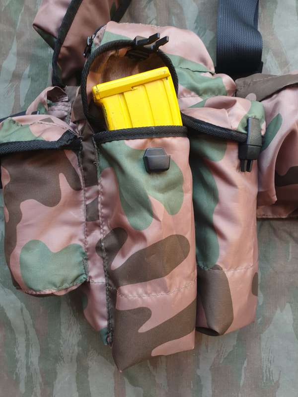 REPRO modern REMAKE patt 90 "cabbage patch" camo Niemoller style SA SF Recce assault vest