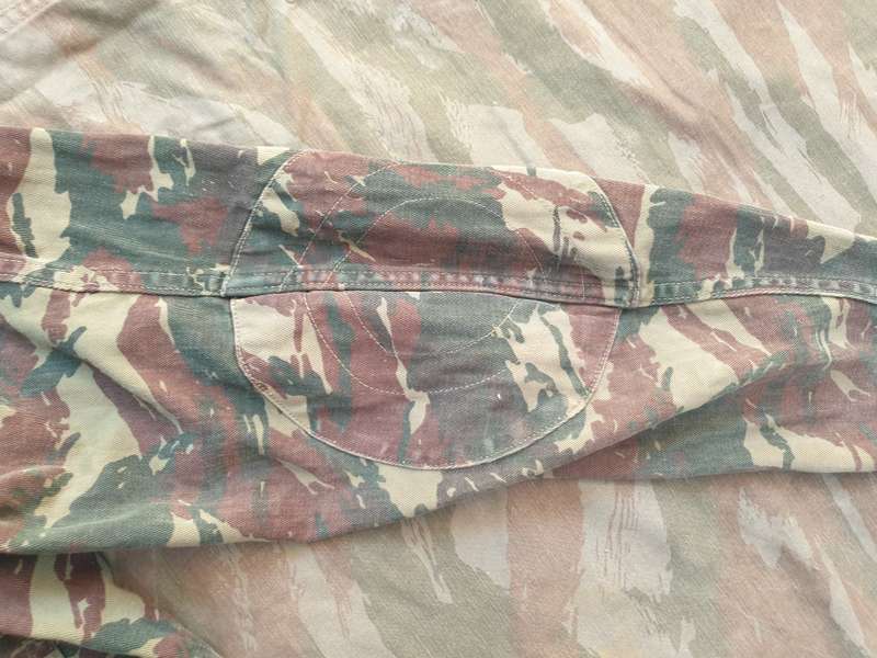 SADF era SA SF Recce SWA/Angola bushwar era type A clandestine copy camo 1st patt wet season jacket
