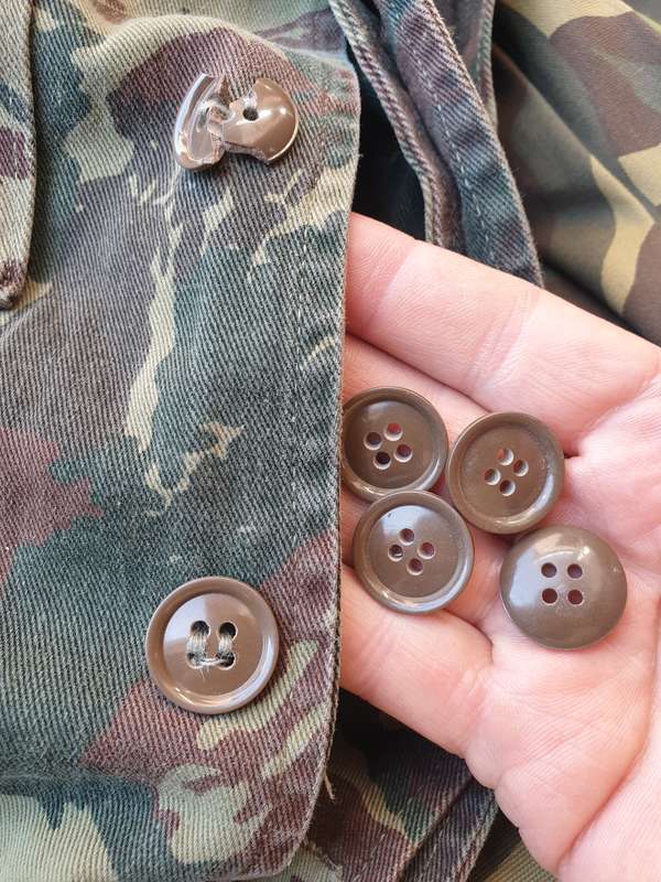 SADF era SA SF Recce SWA/Angola bushwar era type A clandestine copy camo 1st patt wet season jacket