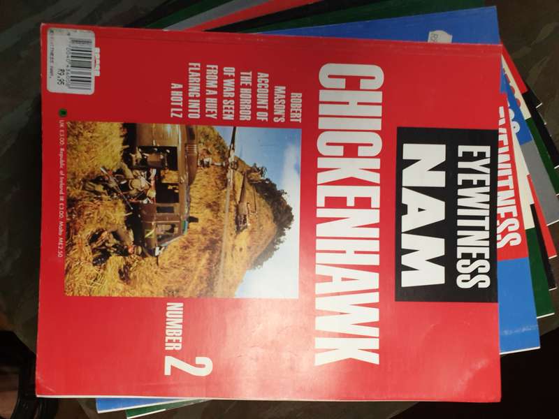 original 80s/90s era NAM Eyewitness series weekly publication was sold in SA nrs 1-13 in slip folder