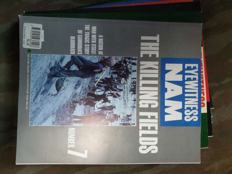 original 80s/90s era NAM Eyewitness series weekly publication was sold in SA nrs 1-13 in slip folder
