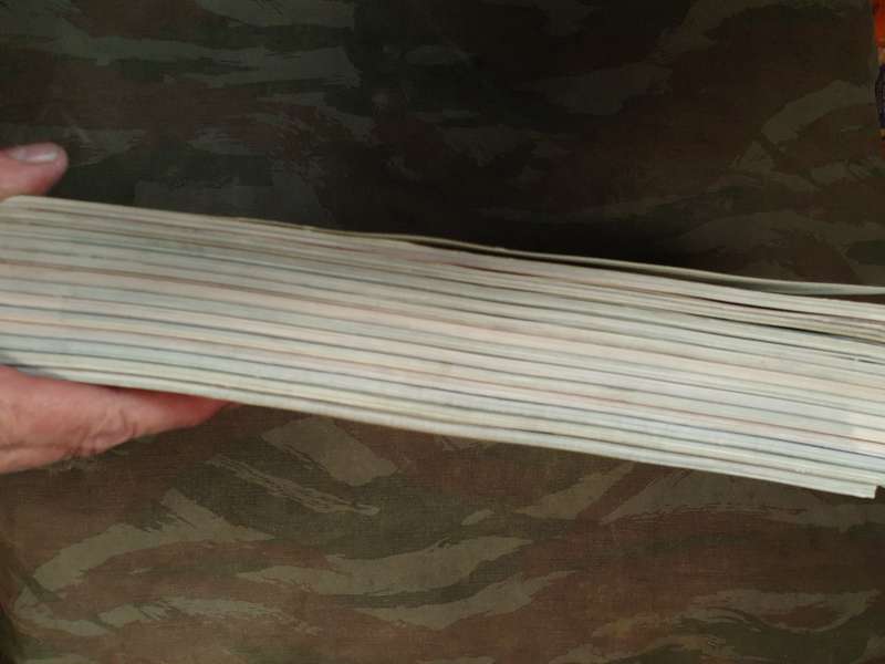 original 80s/90s era NAM Eyewitness series weekly publication was sold in SA nrs 1-13 in slip folder