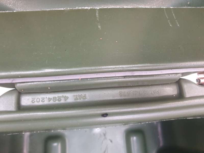 original US made HARDIGG quality hard-case (protective) olive green ex US MIL 48cm X 48cm x 35cm nr1