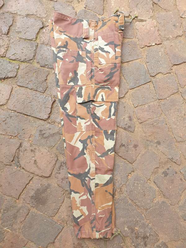 100% original Namibia Police Special Field Forces (SF) uniform issue desert DPM camo trousers small