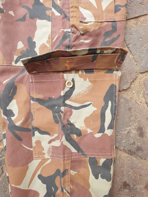 100% original Namibia Police Special Field Forces (SF) uniform issue desert DPM camo trousers small