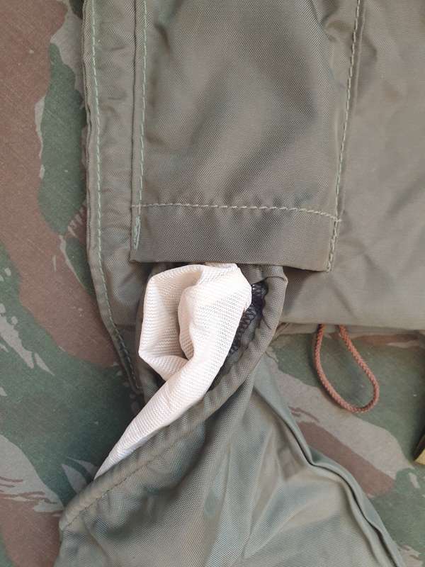original SWA/Angola bushwar period 32 Bn used CSI/HSI supplied soft "camelbak" type water bladder &