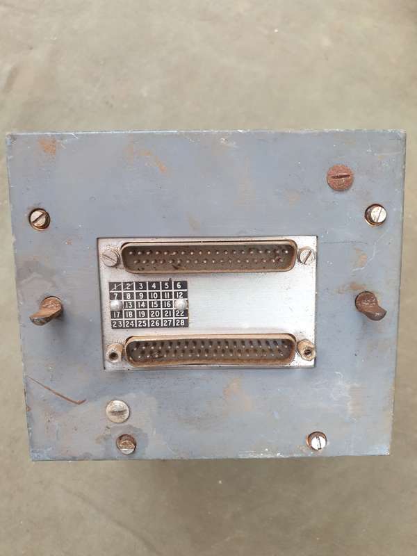 original (SAAF?) aircraft DECCA 9478B Navigator Display Controller (Buccaneer aircraft?) made in UK