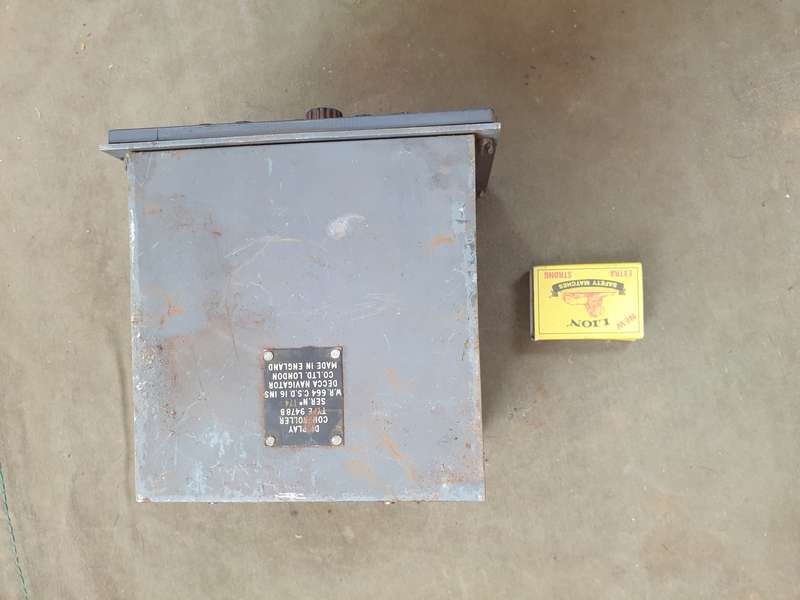 original (SAAF?) aircraft DECCA 9478B Navigator Display Controller (Buccaneer aircraft?) made in UK
